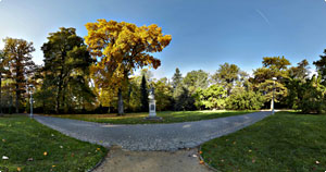 Klatovy - park podzim